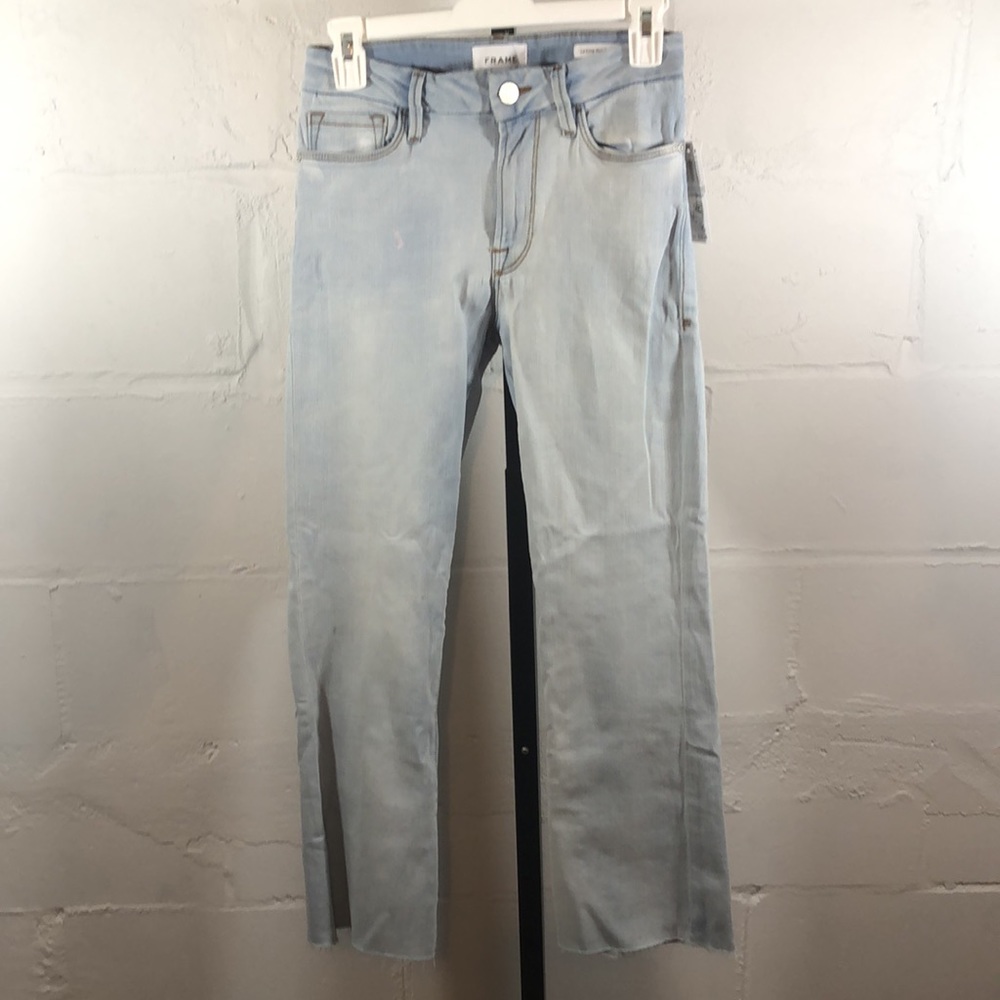 Frame Le Crop Mini Boot Jeans- Division Size 27 NWT - Picture 4 of 12